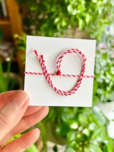 Romanian Martisor traditional design, representing prosperity and happiness