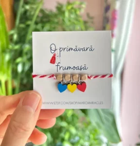 Traditional Handmade Martisor Bracelet