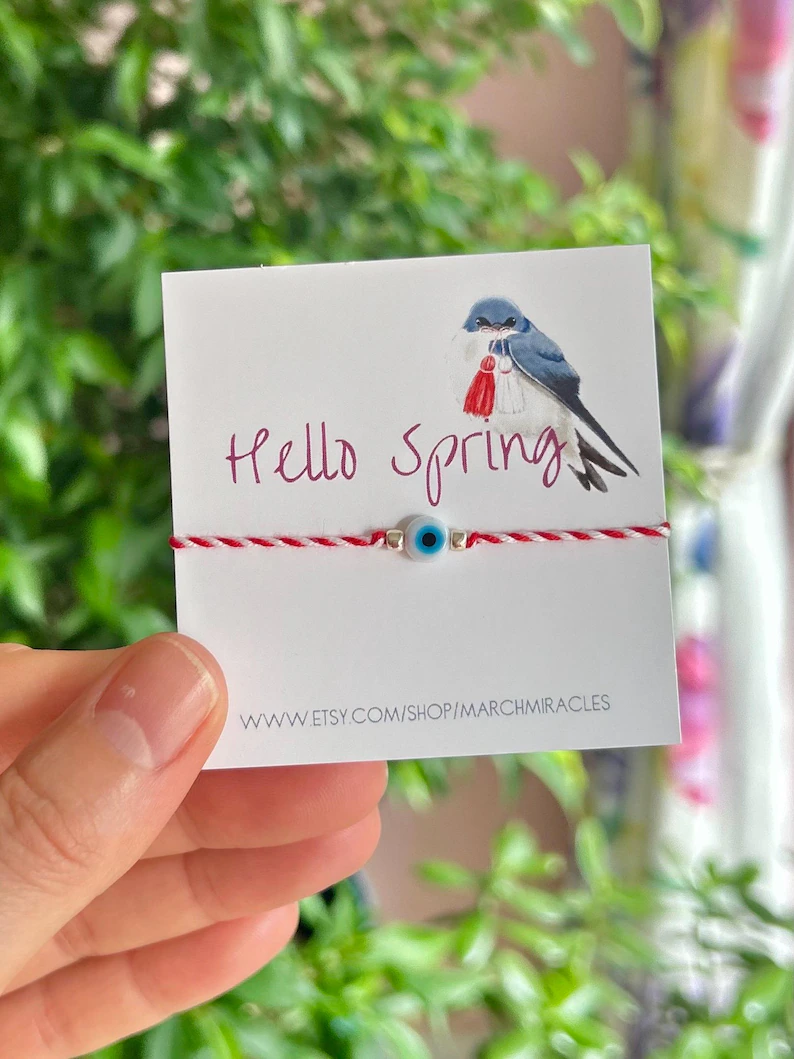 Hand made Lucky Spring Thread Design