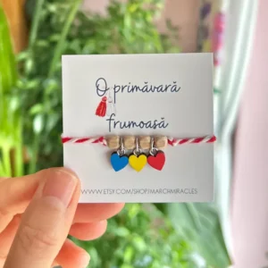 Traditional Handmade Martisor Bracelet